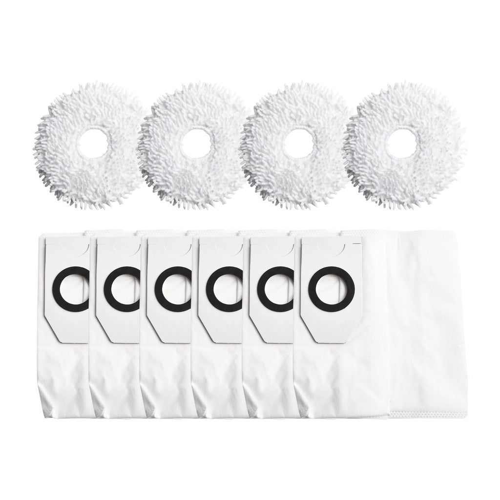 Replacement Mop Pads and Dust Bag Kit for Eureka J12 (Compatible)