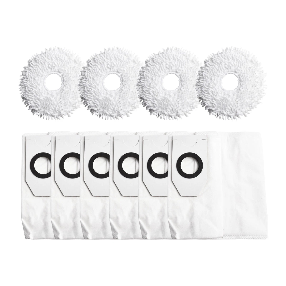 Replacement Mop Pads and Dust Bag Kit for Eureka J12 (Compatible)