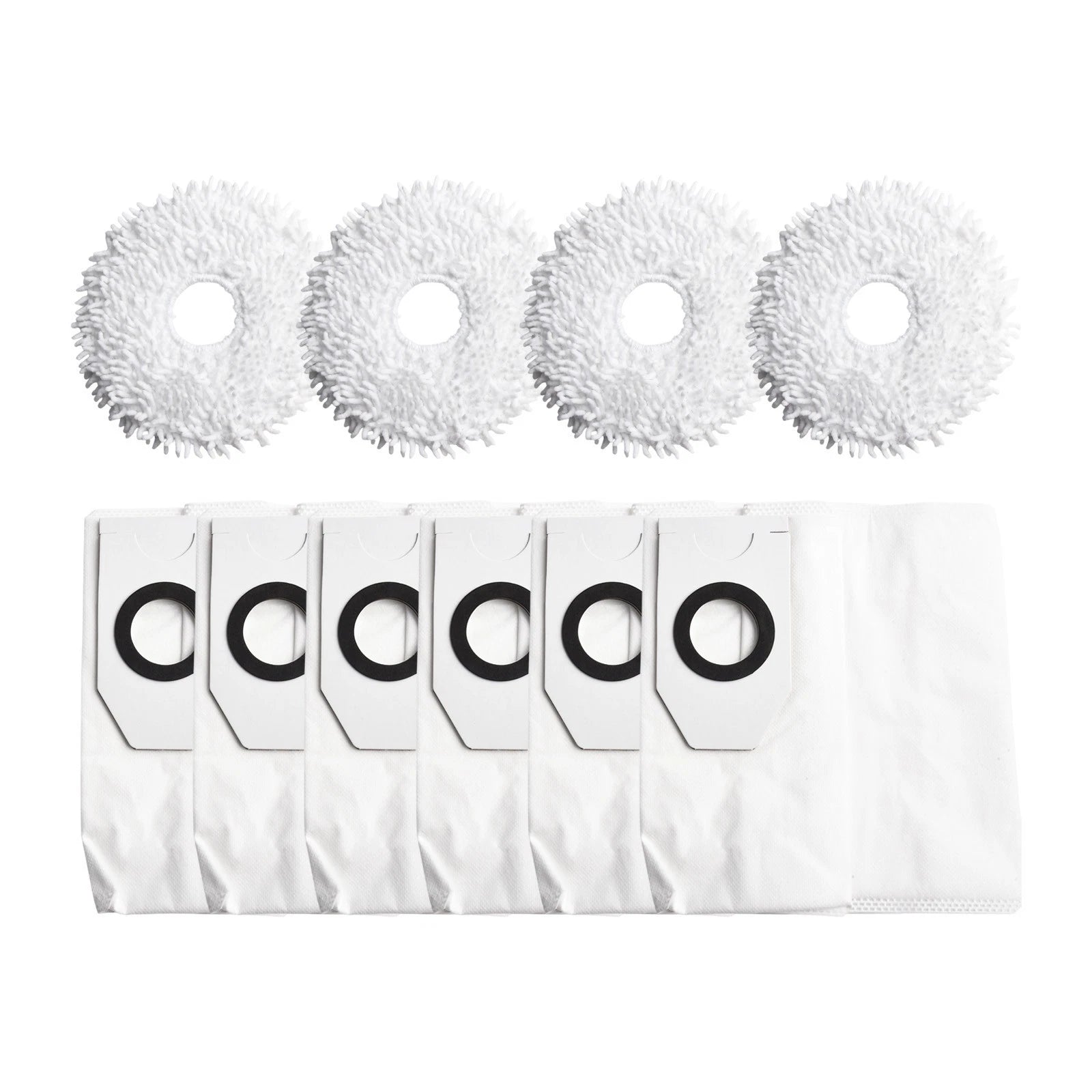 Replacement Mop Pads and Dust Bag Kit for Eureka J12 (Compatible)