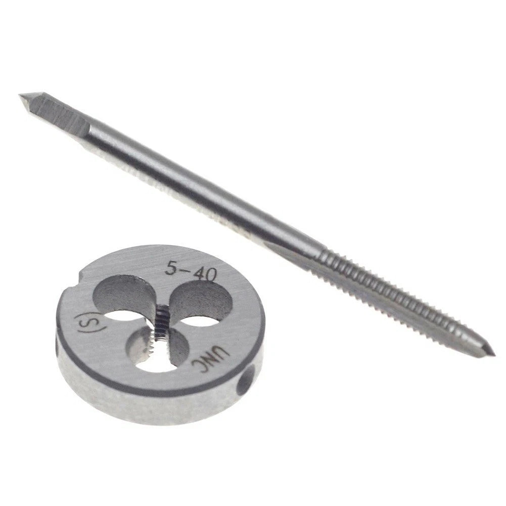 HSS 5-40 UNC Right Hand Thread Tap and Die Set for Cutting Tools