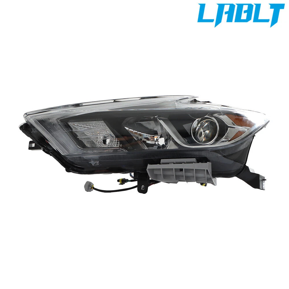 Left Side Headlight Halogen w/ LED DRL for Nissan Maxima (2016–2018)