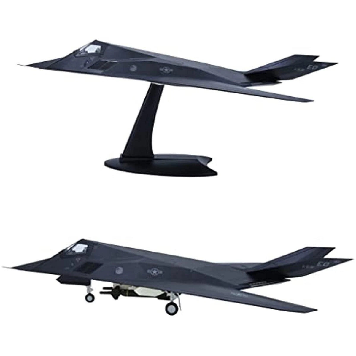 F117 Attack Aircraft Nighthawk Model Diecast Airplane (1/72 Scale)