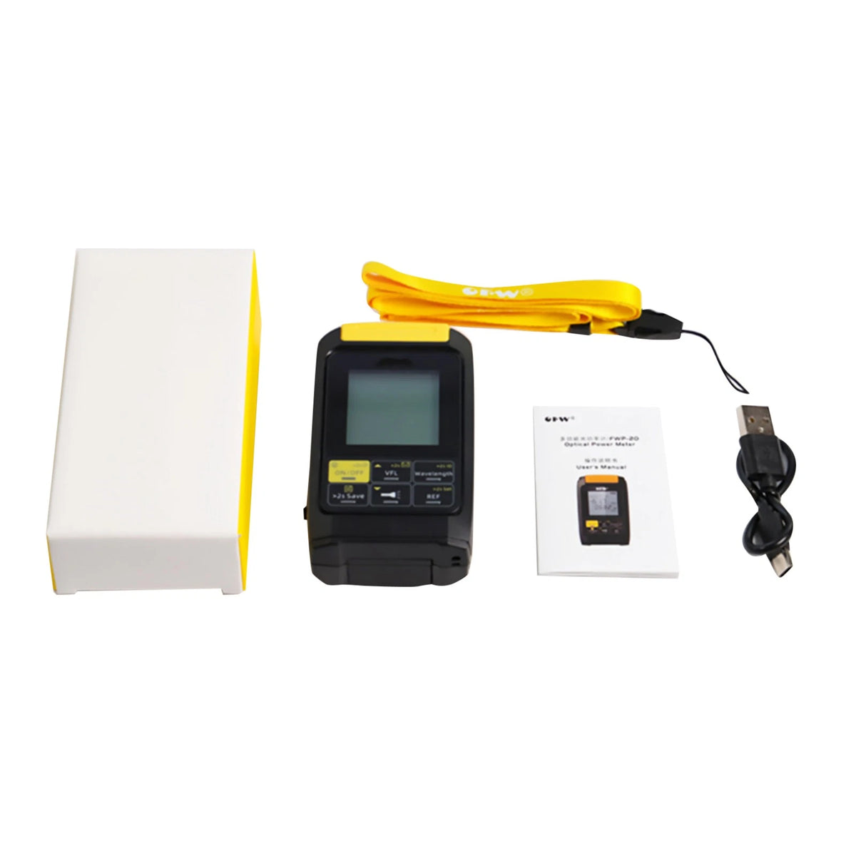 20MW VFL Optical Fiber Tester Power Meter with LED Light
