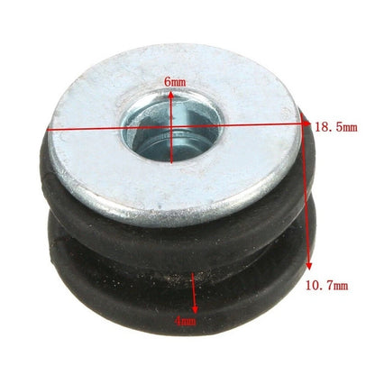 10X Shock Absorber Bushing Rubber Grommets for Motorcycle