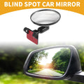 1 Pc Small Blind Spot Mirror for Universal Vehicles (360° Rotation)