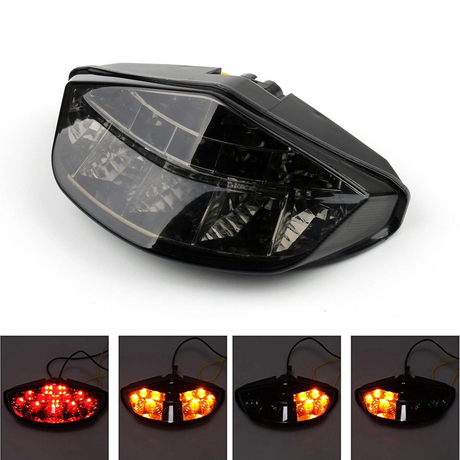 Integrated LED Tail Light Turn Signals for Ducati Monster (659–1100)
