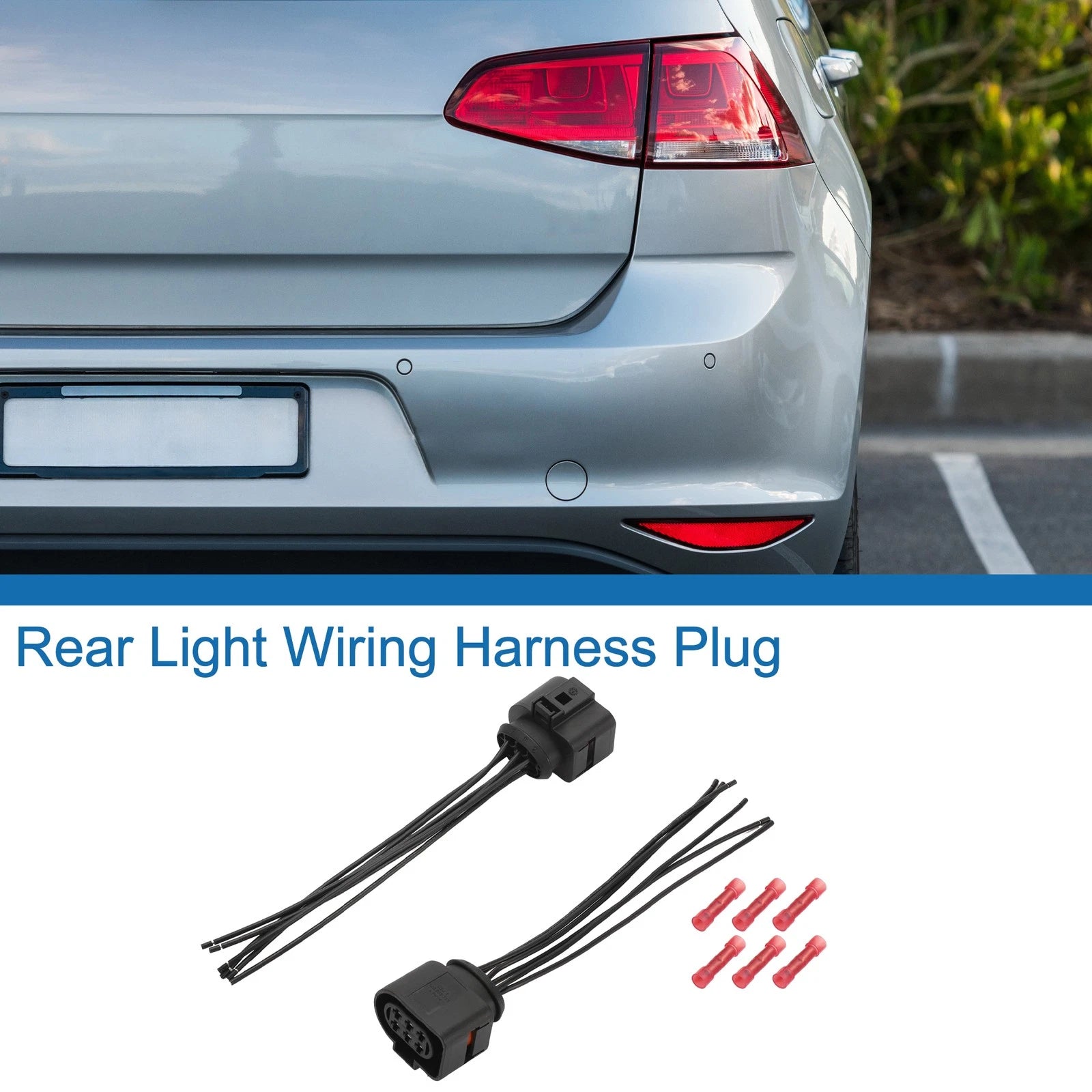 Rear Light Wiring Harness Plug Replacement for Audi TT Mk 2 (2006–2012)