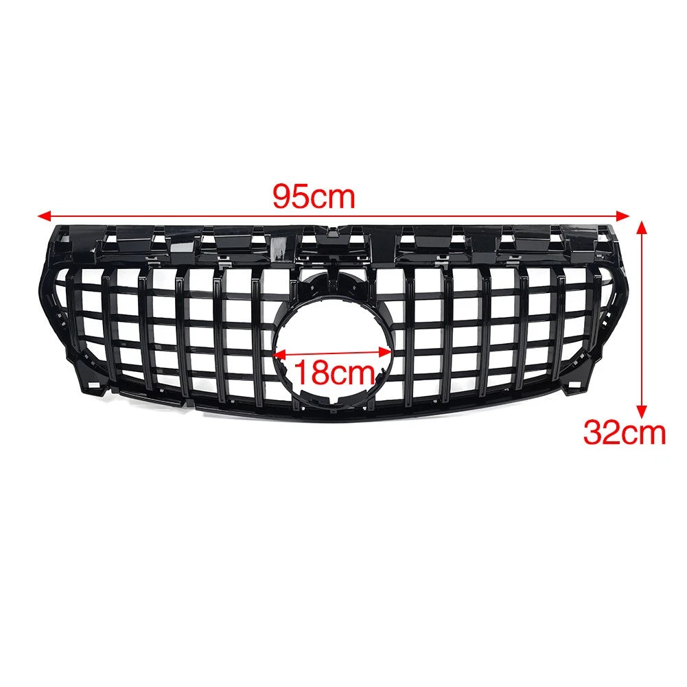 GTR Style Front Bumper Grille for Benz CLA Class W177 C117 (2015–2019)