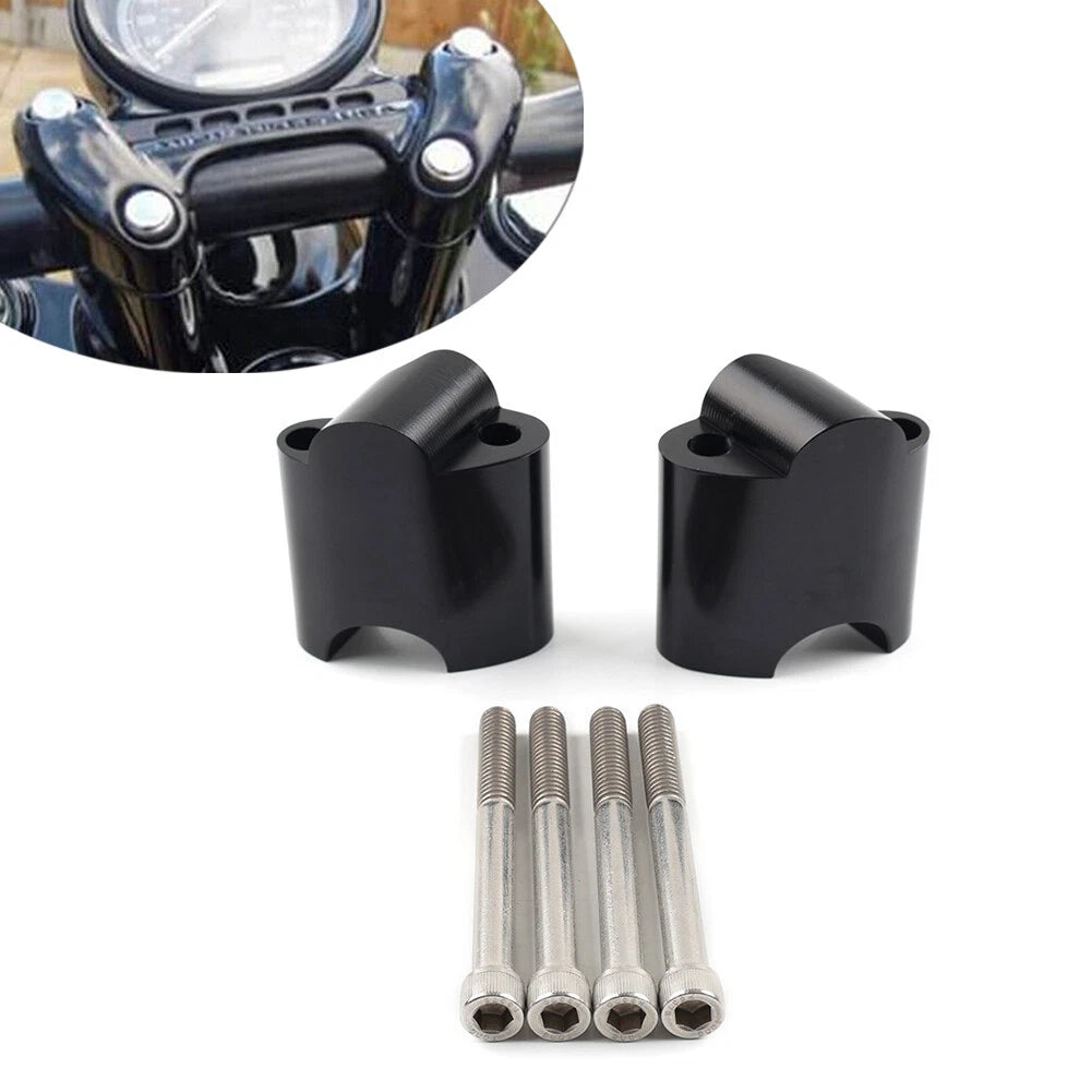 2'' Handlebar Risers Mount Extension Kit for Harley Sportster 48 (2010–2023)
