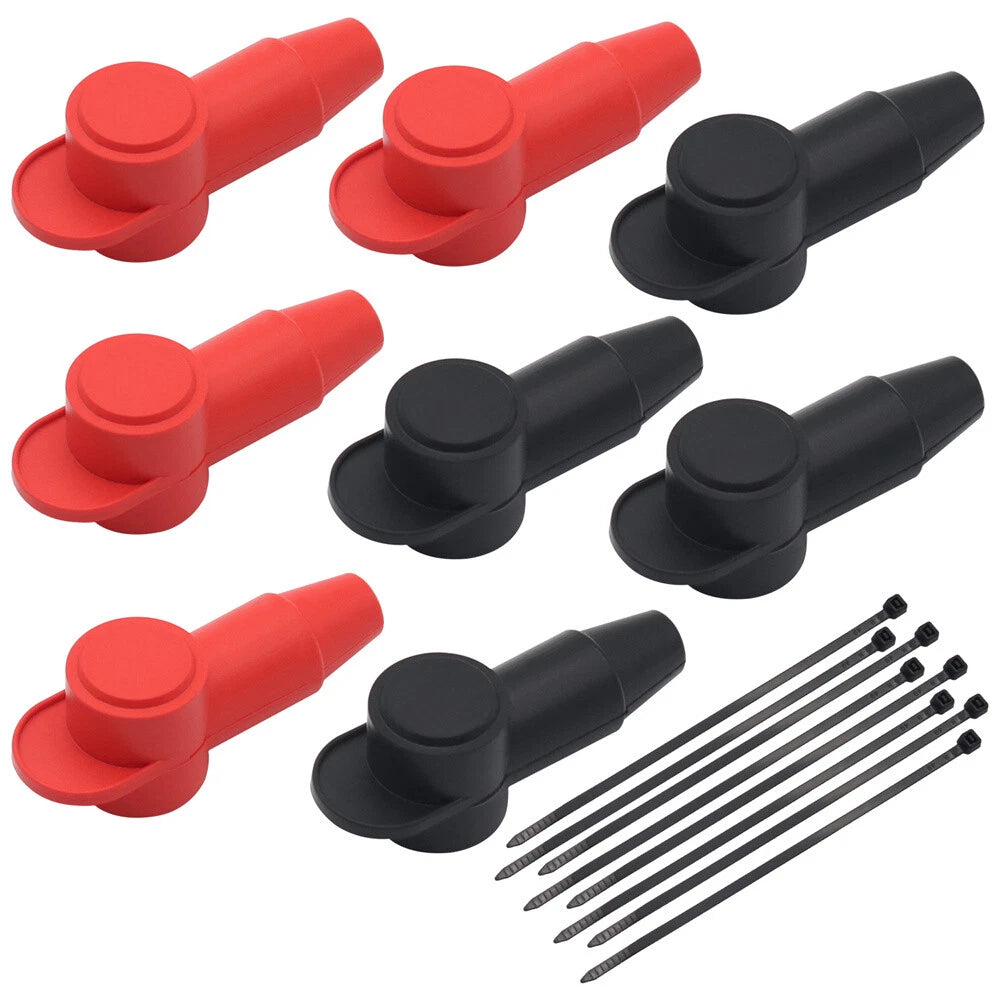 Silicone Battery Terminal Covers for Universal Applications (2010–2023)
