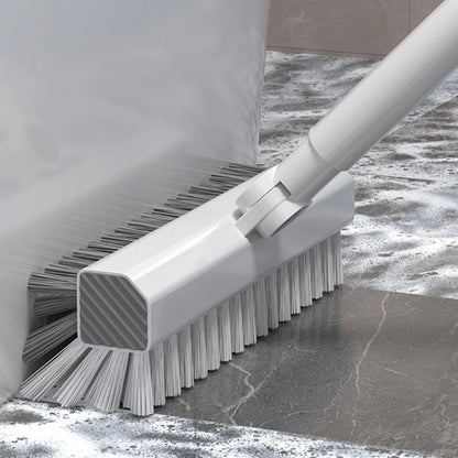 Double Sided Grout Cleaning Brush with 180° Rotating Head
