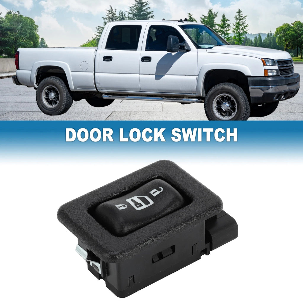 Car Door Lock Switch Replacement for Chevrolet Silverado 1500 2500 3500 (2003–2021)