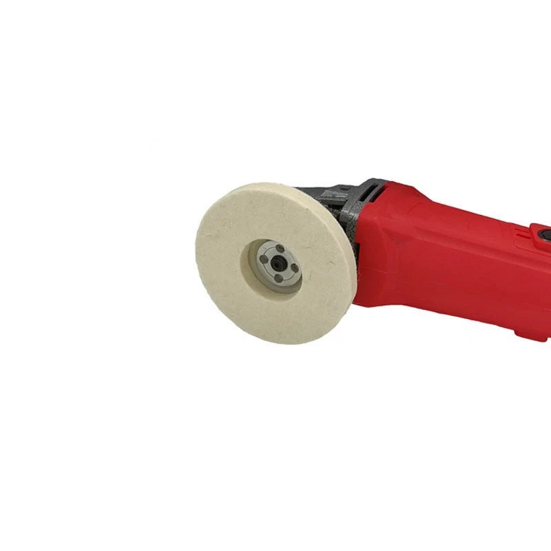 4 Inch Wool Polishing Wheel for Angle Grinder (Rotary Tool)