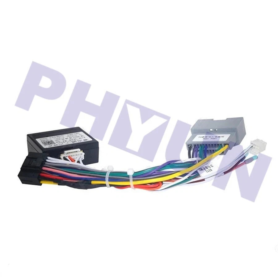 16pin Android Wiring Harness with Canbus for Jeep Wrangler JK (2007–2018)