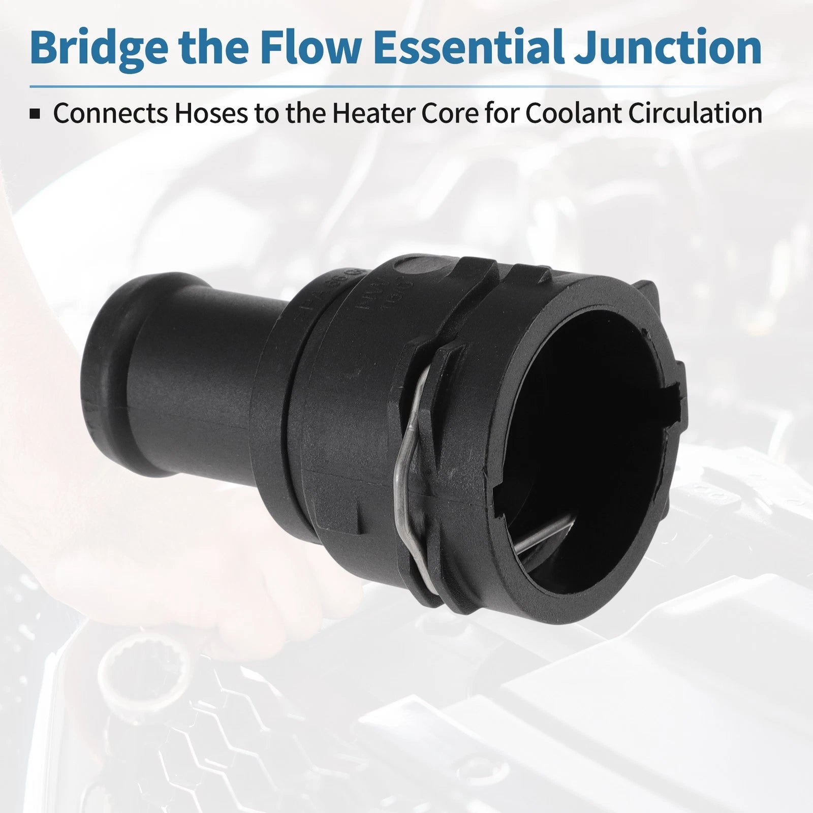 Engine Coolant Hose Connector Replacement for Audi A3 (2006–2013)