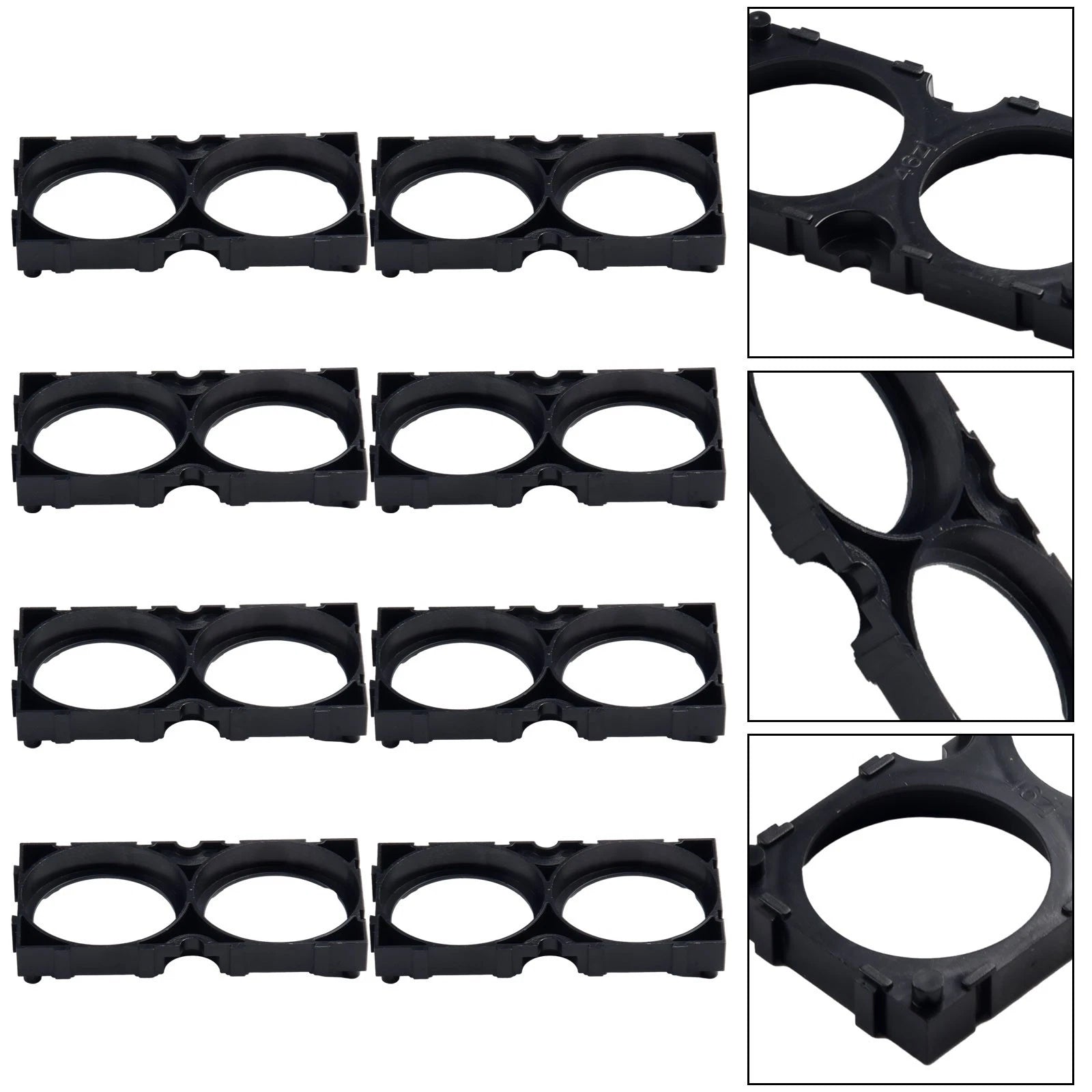2X Battery Holder Bracket for Convenient 46160 (Fits 2 Batteries)