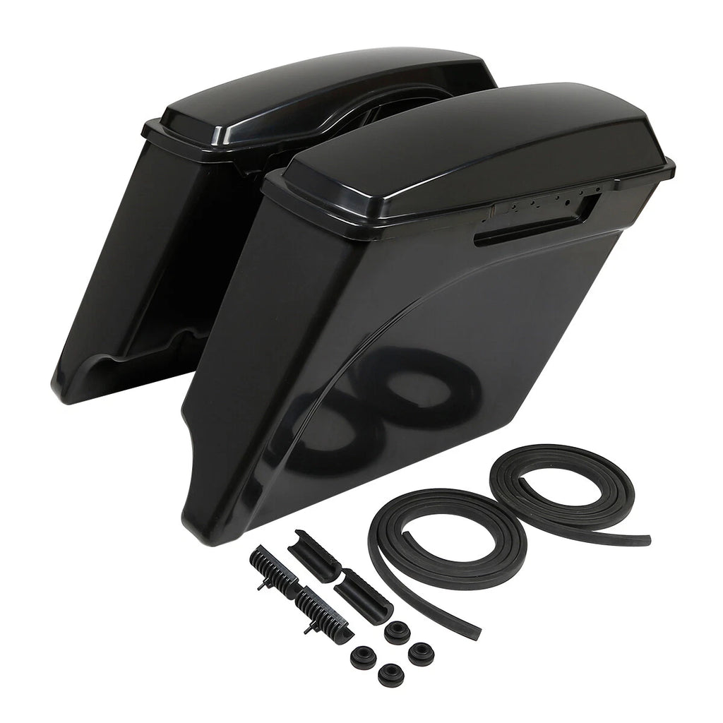 5" Stretched Extended Hard Saddlebags for Harley Electra Glide (1993–2013)