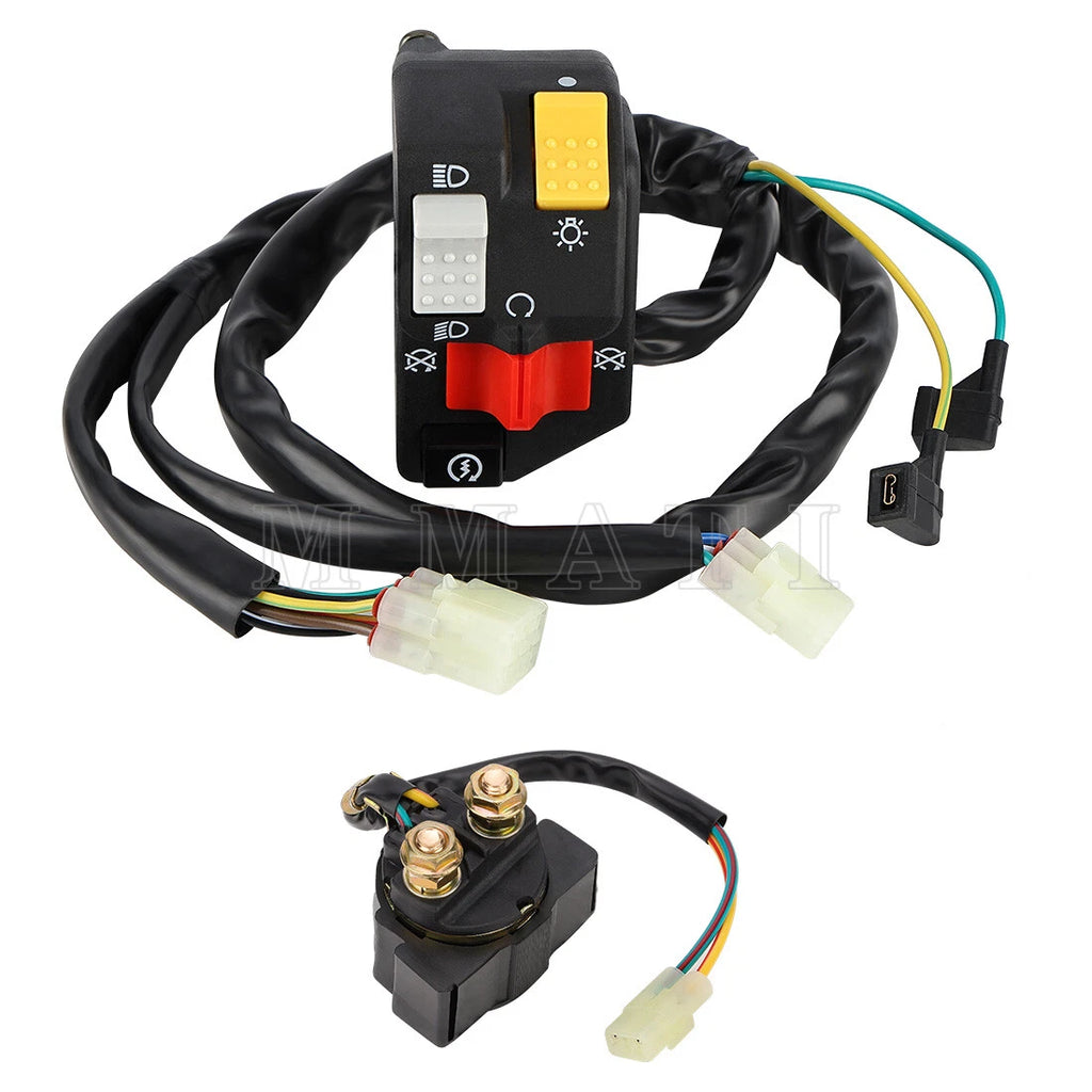 Handlebar Kill Switch & Starter Relay for Honda TRX450ER (2006–2014) 35200-HN1-A41