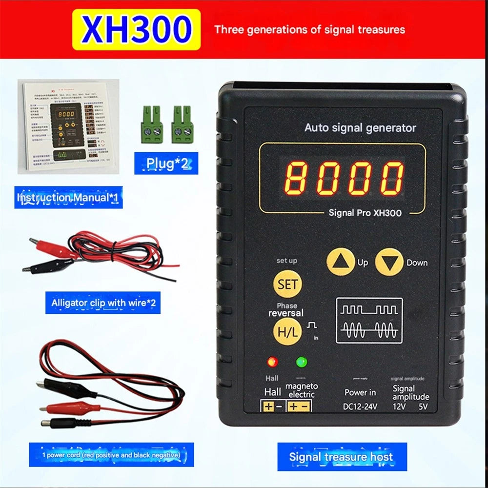Sensor Simulator Tester for Automotive Signal Generation (2-8000Hz)