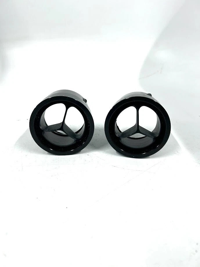 2X Tridant Louver Black Anodized for Proline 499125