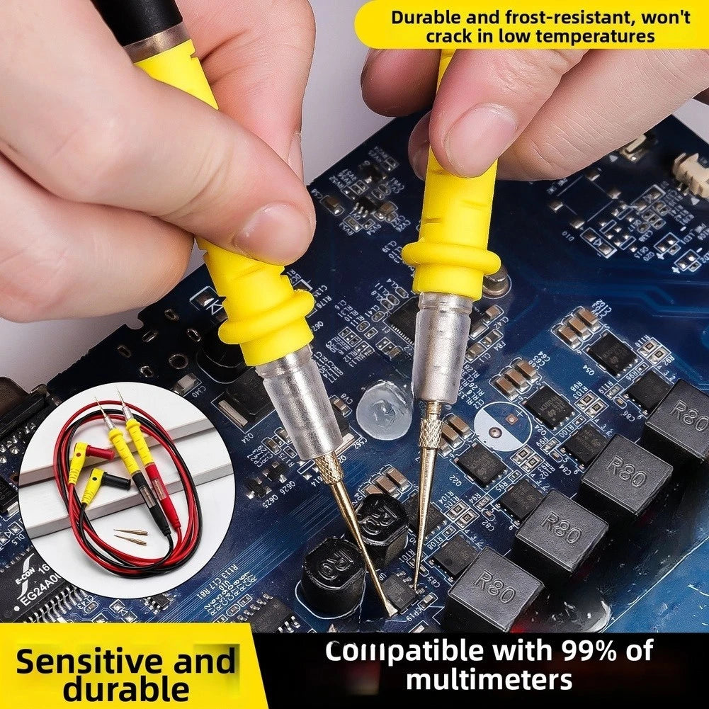 Ultra Fine Pointed Probes with Gold Plated Tips for Automotive Use
