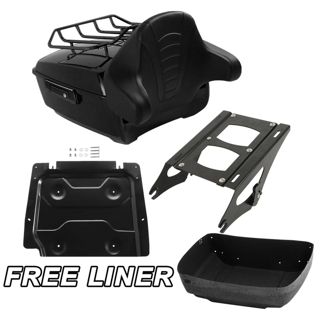 Trunk Pad Plate Mount Rack for Harley Electra Glide (2014–2025)