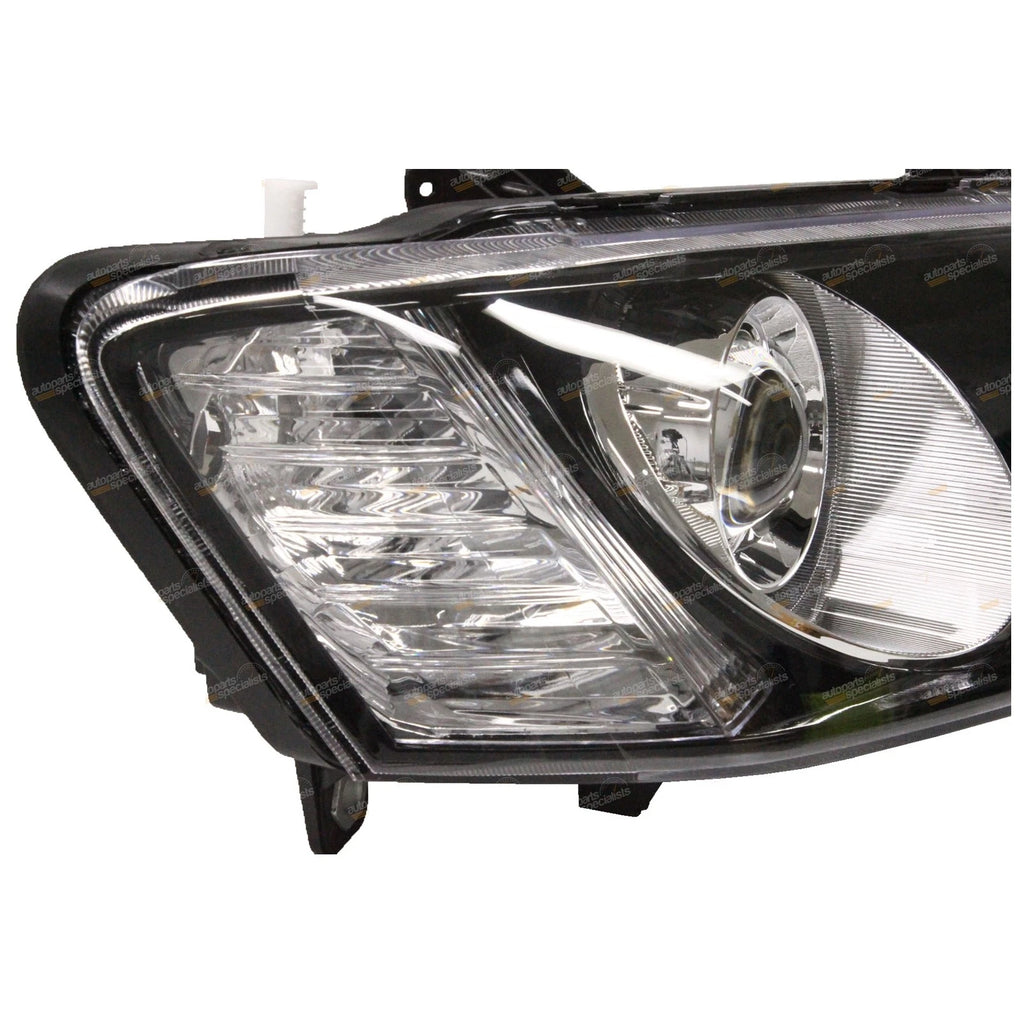 RH Black Projector Headlight for Holden Commodore VE Series 2 (2010–2013)