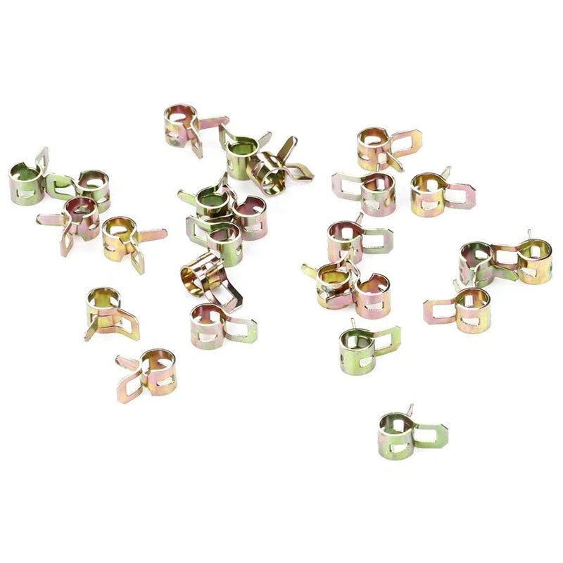 25pcs Fuel Line Clamps for Lawn Mower