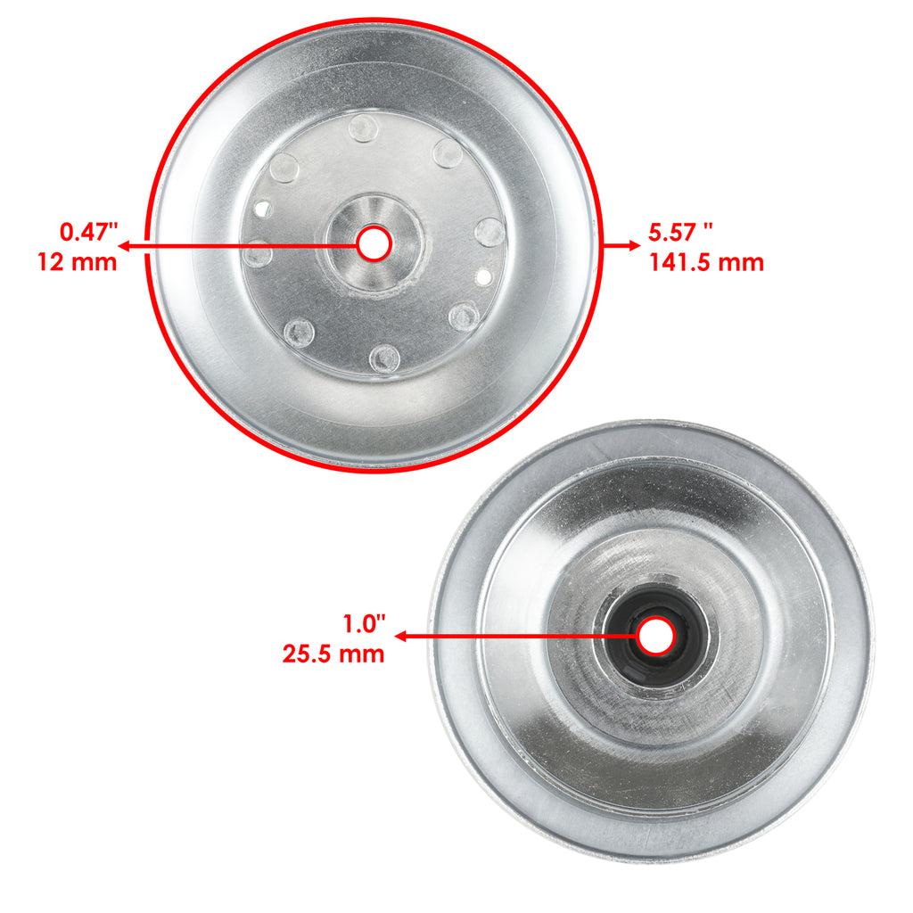 Engine Double Pulley Replacement for Husqvarna LT126 LTH120 LTH125 (2005–2013)