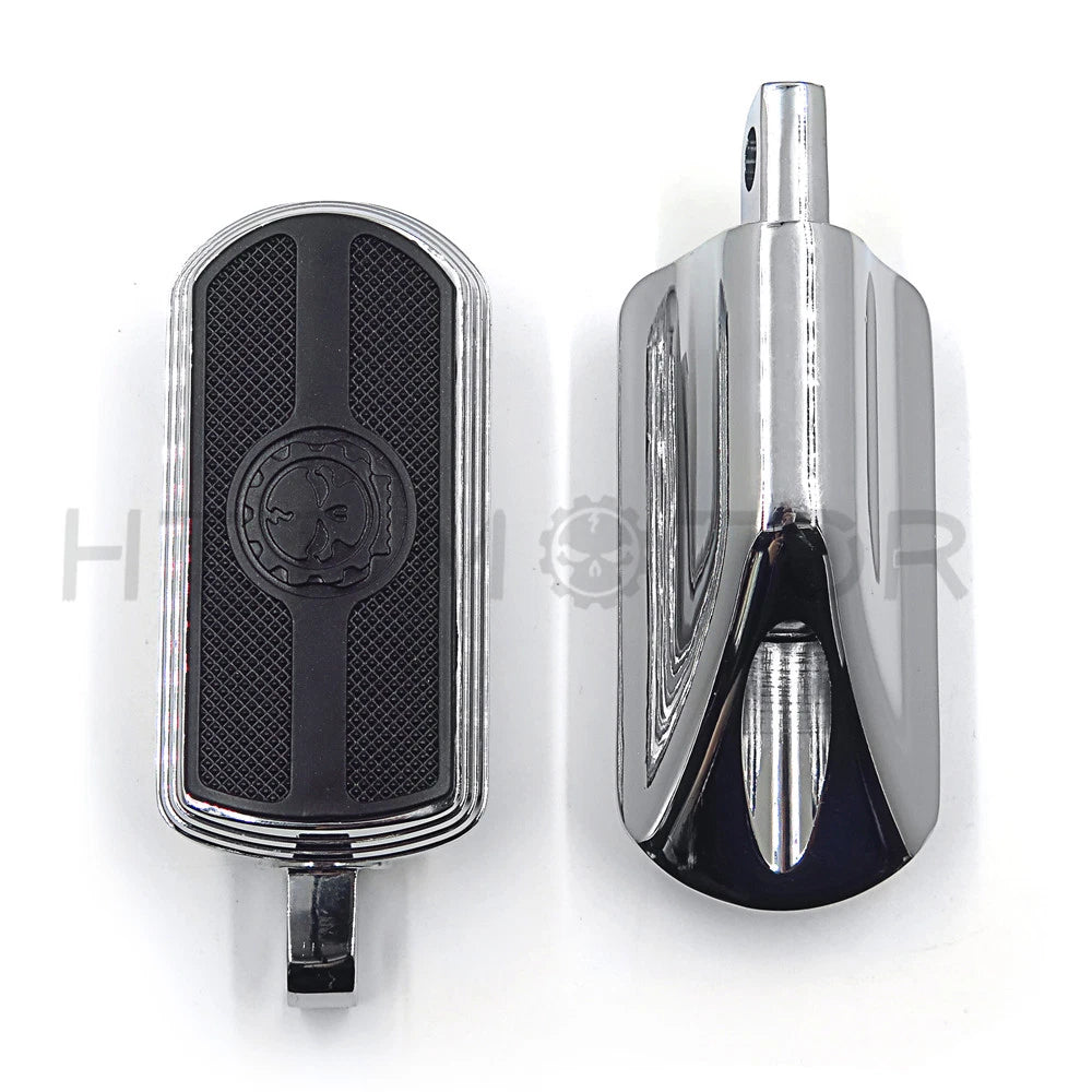 Skull Foot Peg for Harley (1984–2017) - Chrome