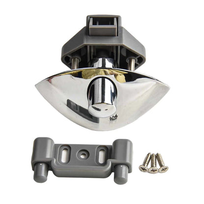 Half Moon Handle Push Lock Latch for Caravan RV Cupboard Drawer