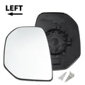 Left Side White Mirror Glass for Citroen Berlingo (2008–2012)
