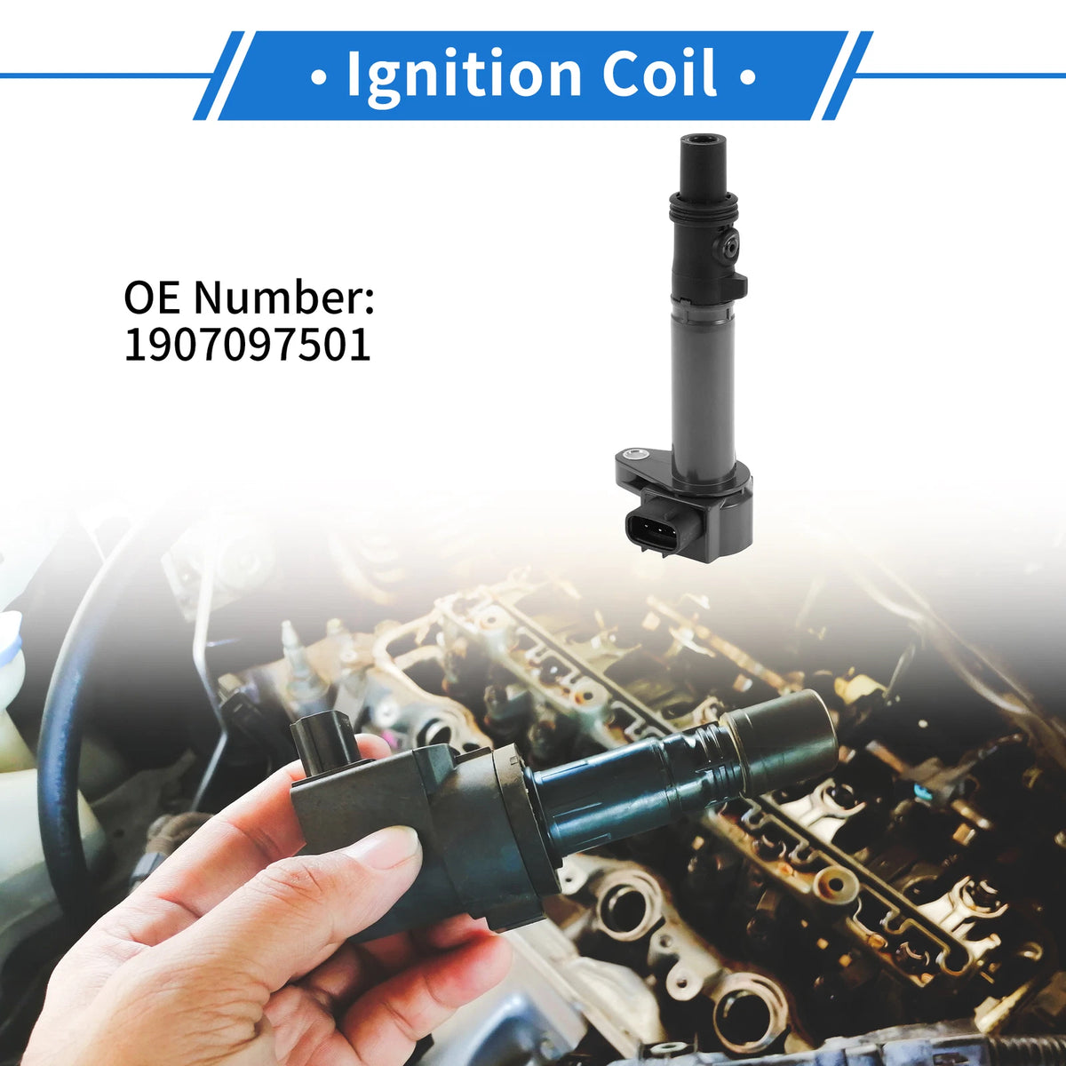 Ignition Coil Pack No.1907097501 for Daihatsu Hijet LCV (2014–2020)