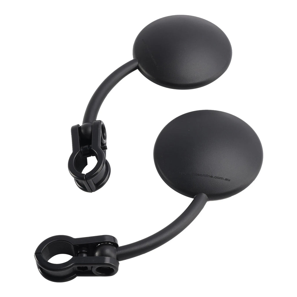 Enduro Mirrors Pair for Motorcycle ATV MX (Clamp On)