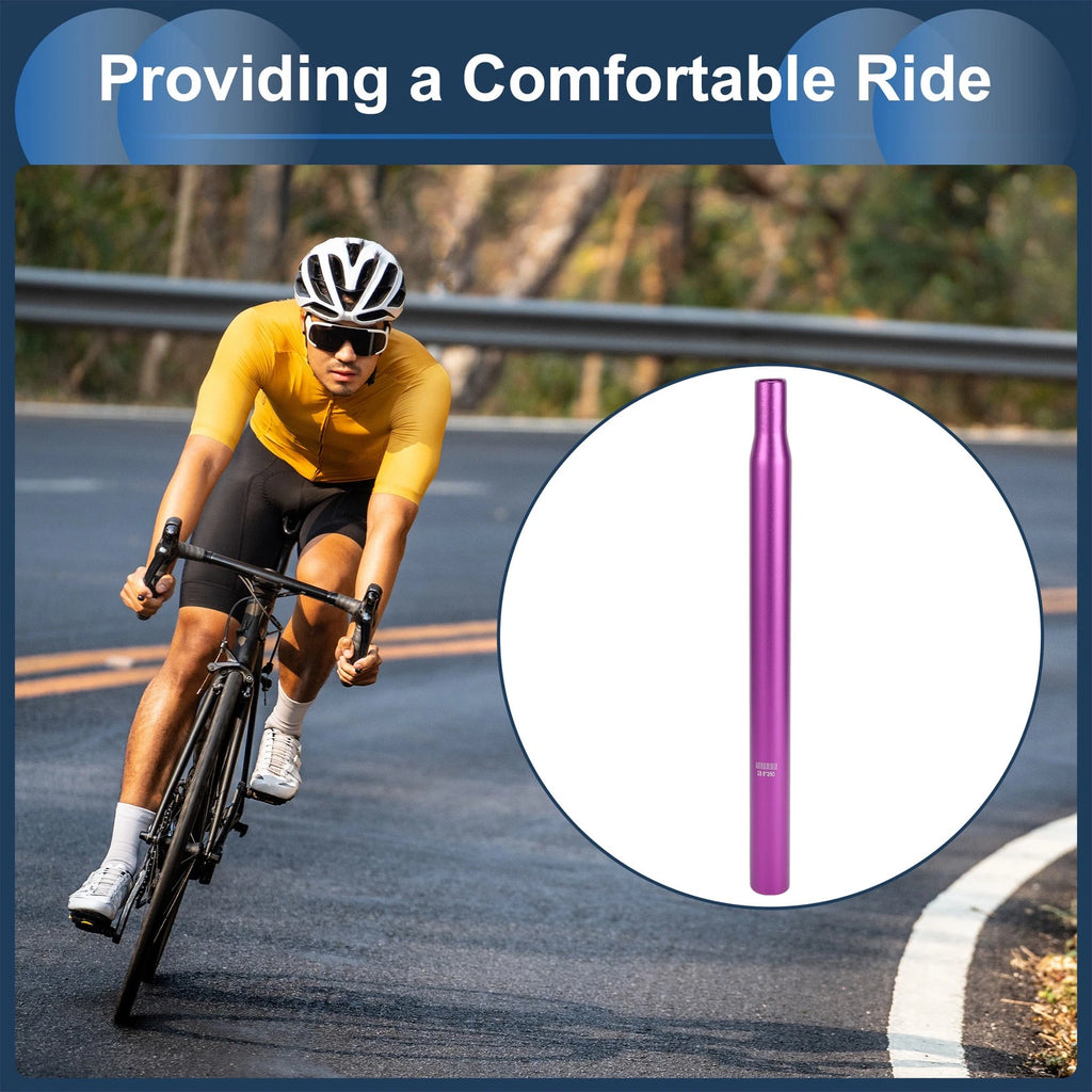 Seat Post 28.6x350mm Lightweight Replacement for Bike (2005–2015)