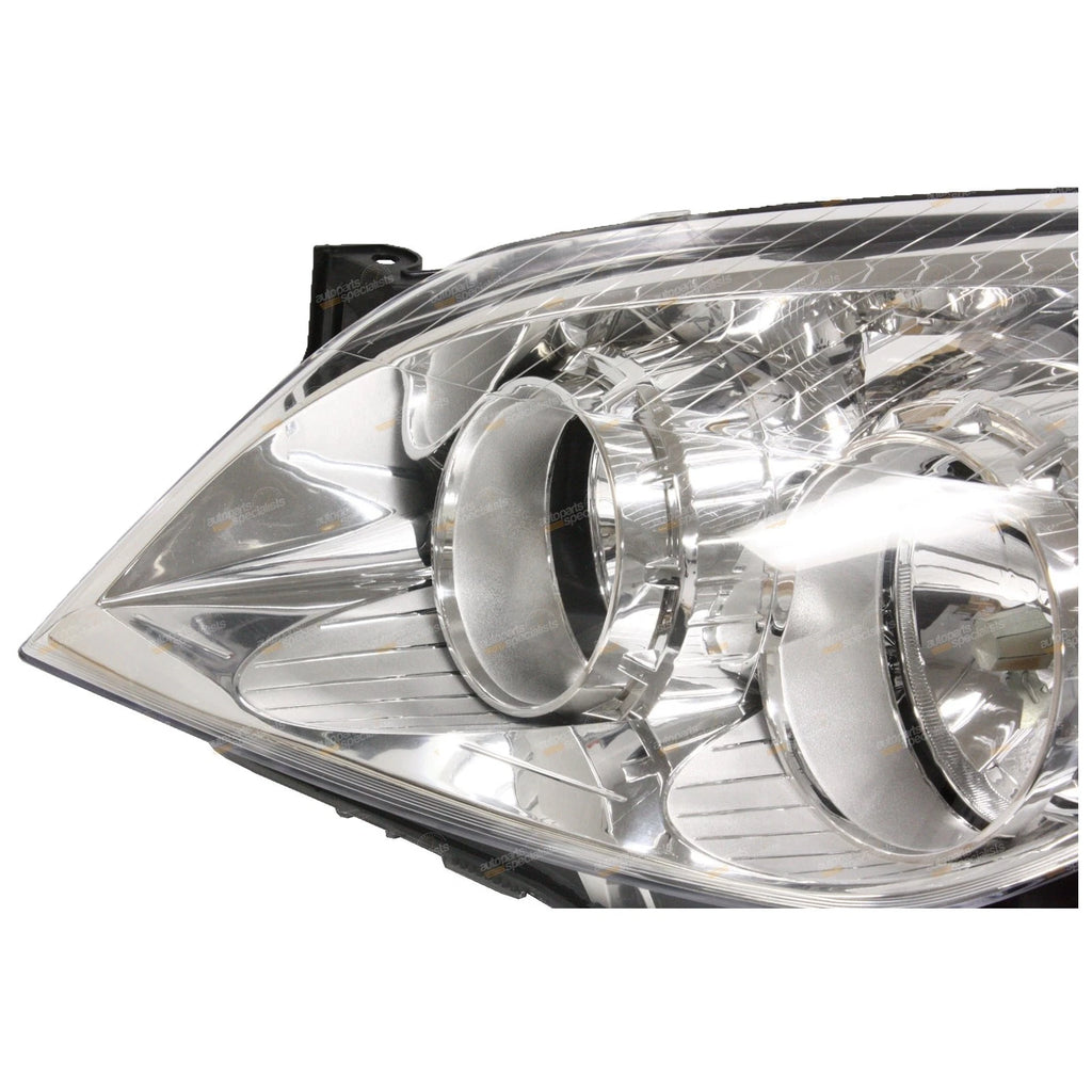 LH Chrome Headlight for Holden Astra AH (2004–2009)