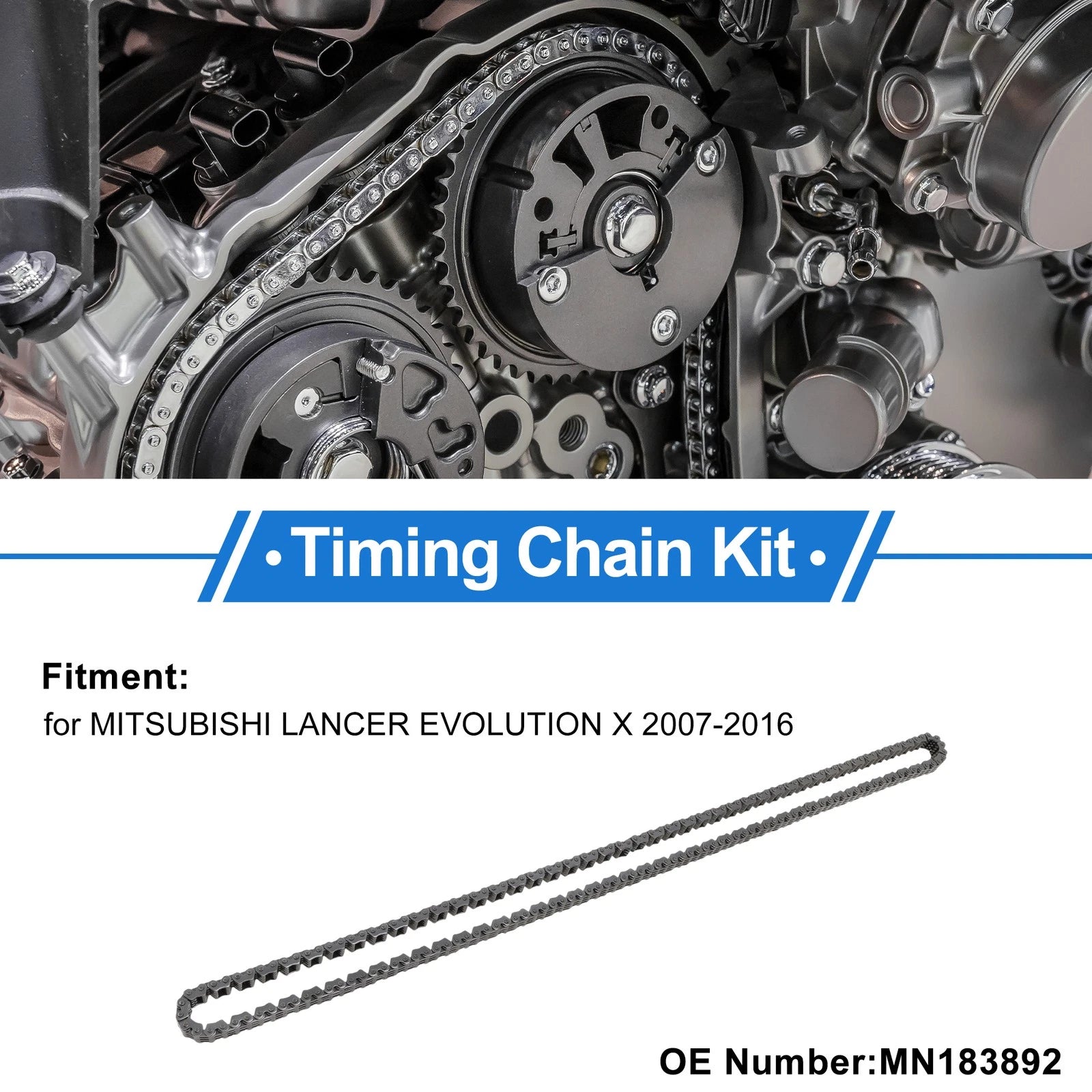 Timing Chain Kit for Mitsubishi Lancer Evolution X (2007–2016)