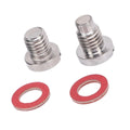 Straight Screw Plug Kit for Yamaha Outboard 9.9-300HP (90430-08020, 90430-08003)