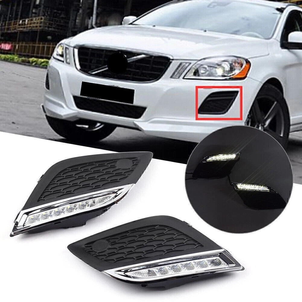 White LED Fog Lamps for Volvo XC60 (2011–2013)