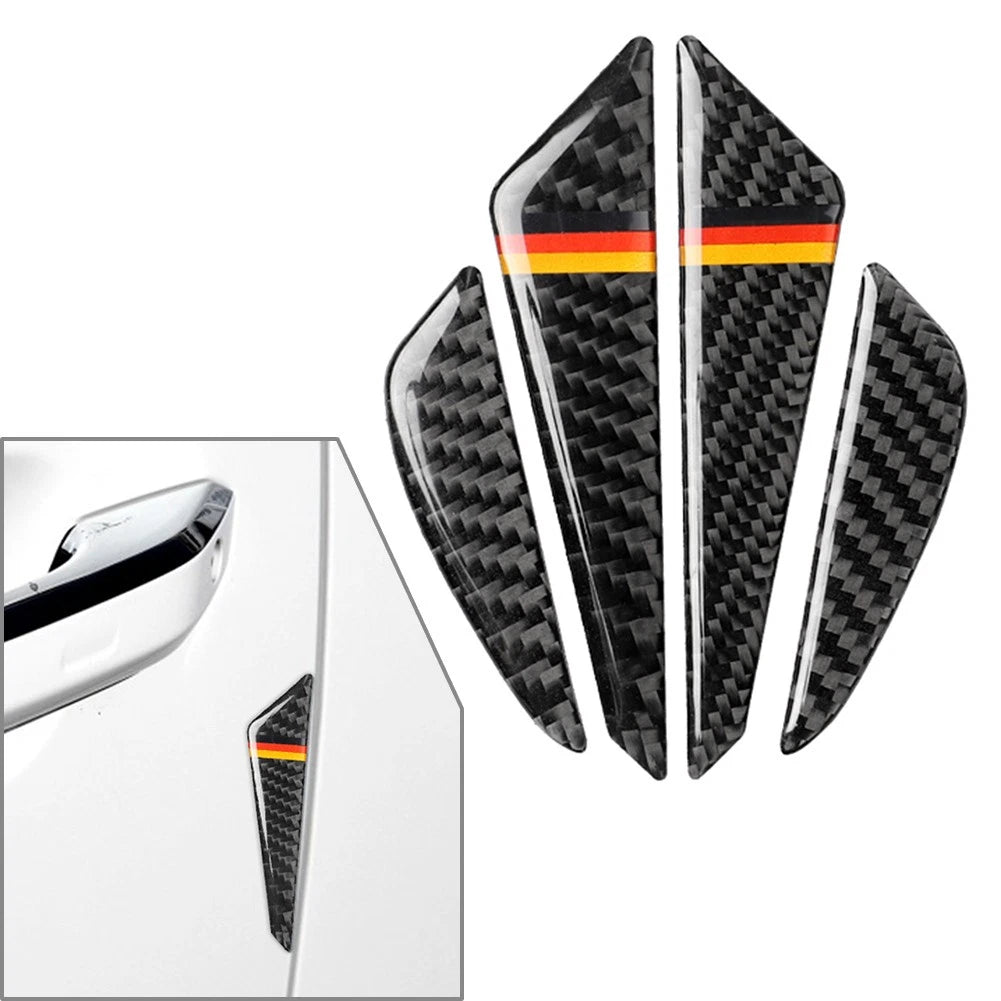 Door Anti-Collision Carbon Fiber Edge Guards Trim Universal