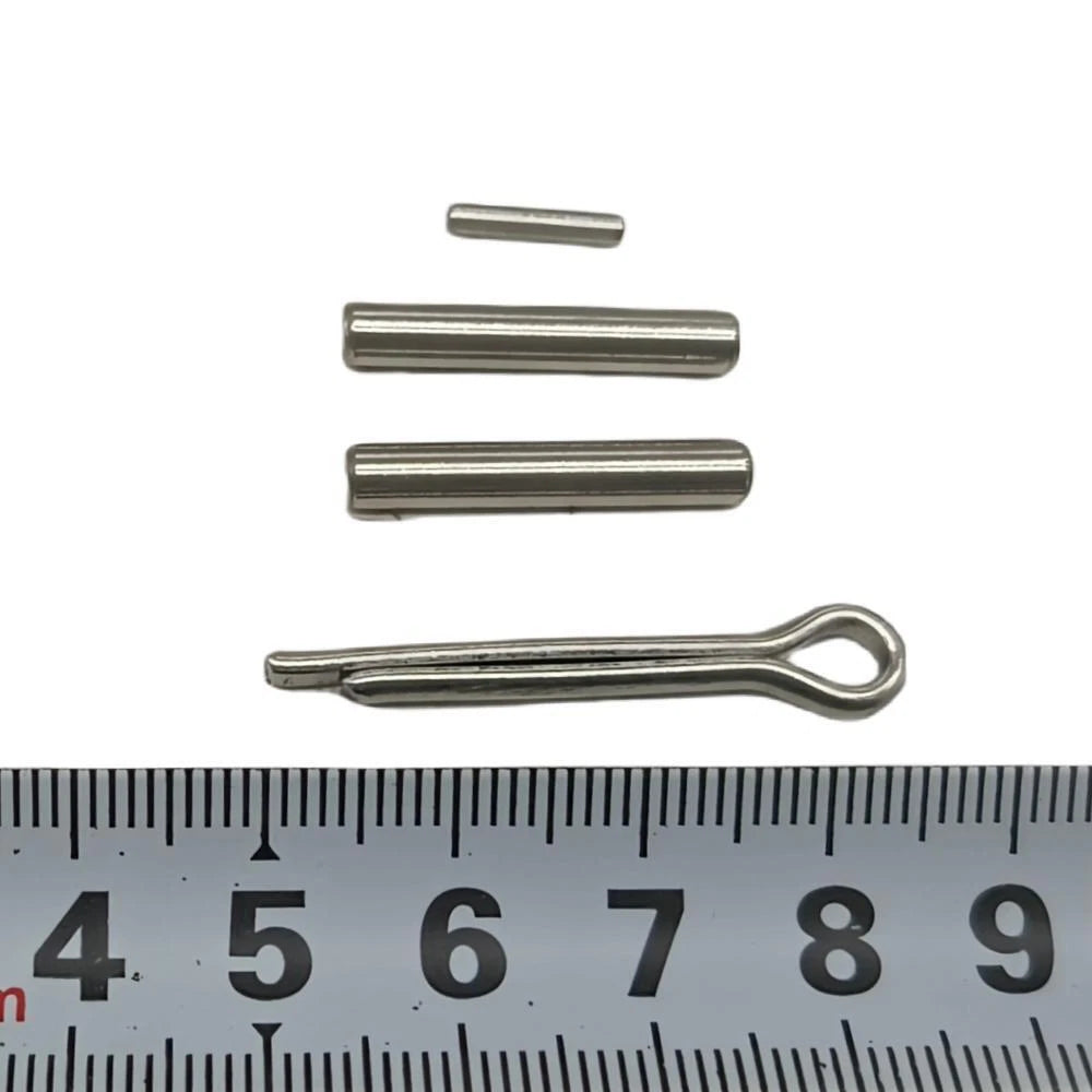 Propeller Shear Pin & Split Pin Kit for Mercury 2-3.5 HP Outboard (2X)