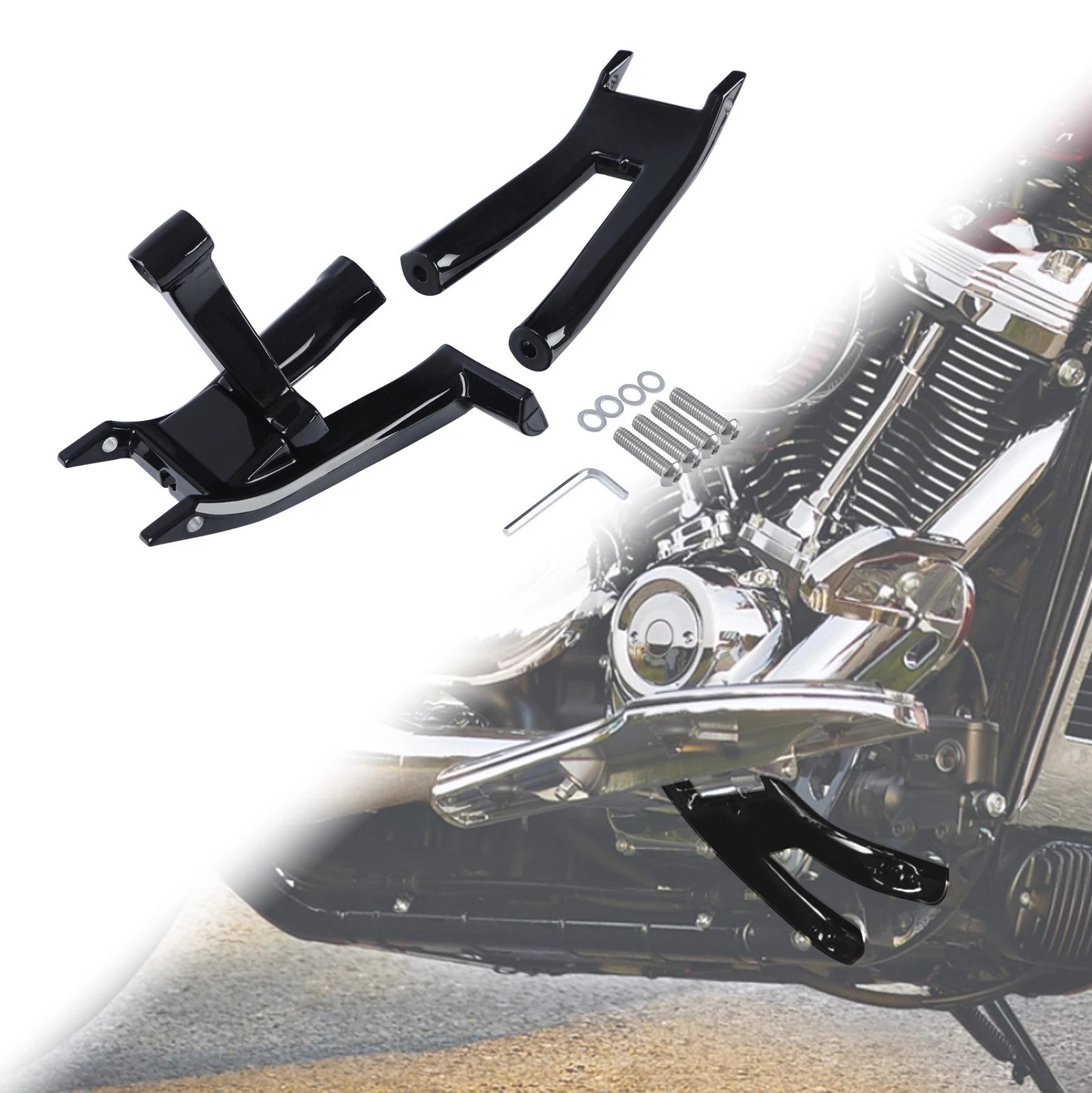 Footboard Mount Bracket for Harley Softail Heritage Classic (2018–2023)