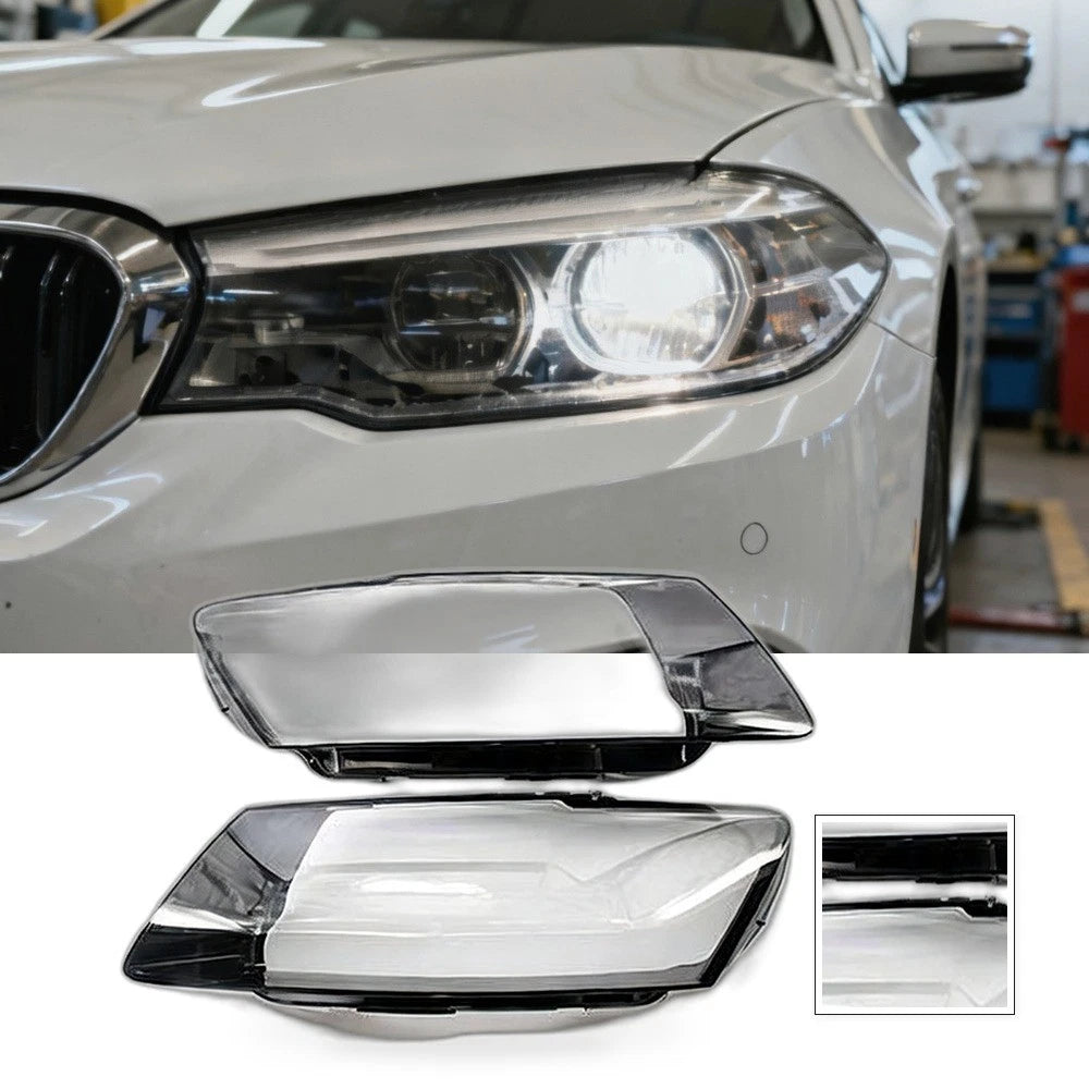 Headlight Lens for Audi Q5 (2009–2017) Left Side