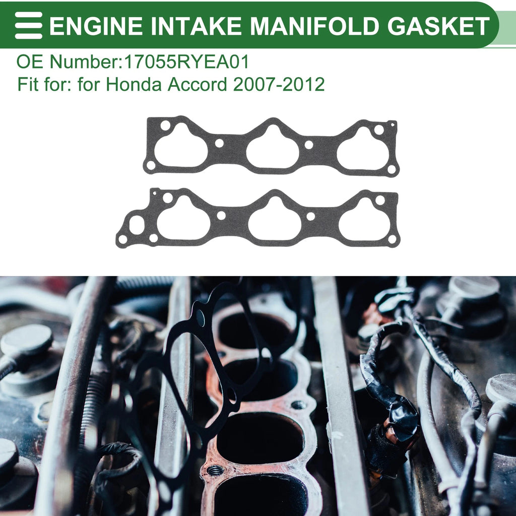 Engine Intake Manifold Gasket Replacement for Honda Accord (2007–2012)
