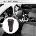 5 Speed Shift Knob for BMW X3 (2004–2020) Plastic Brown Black