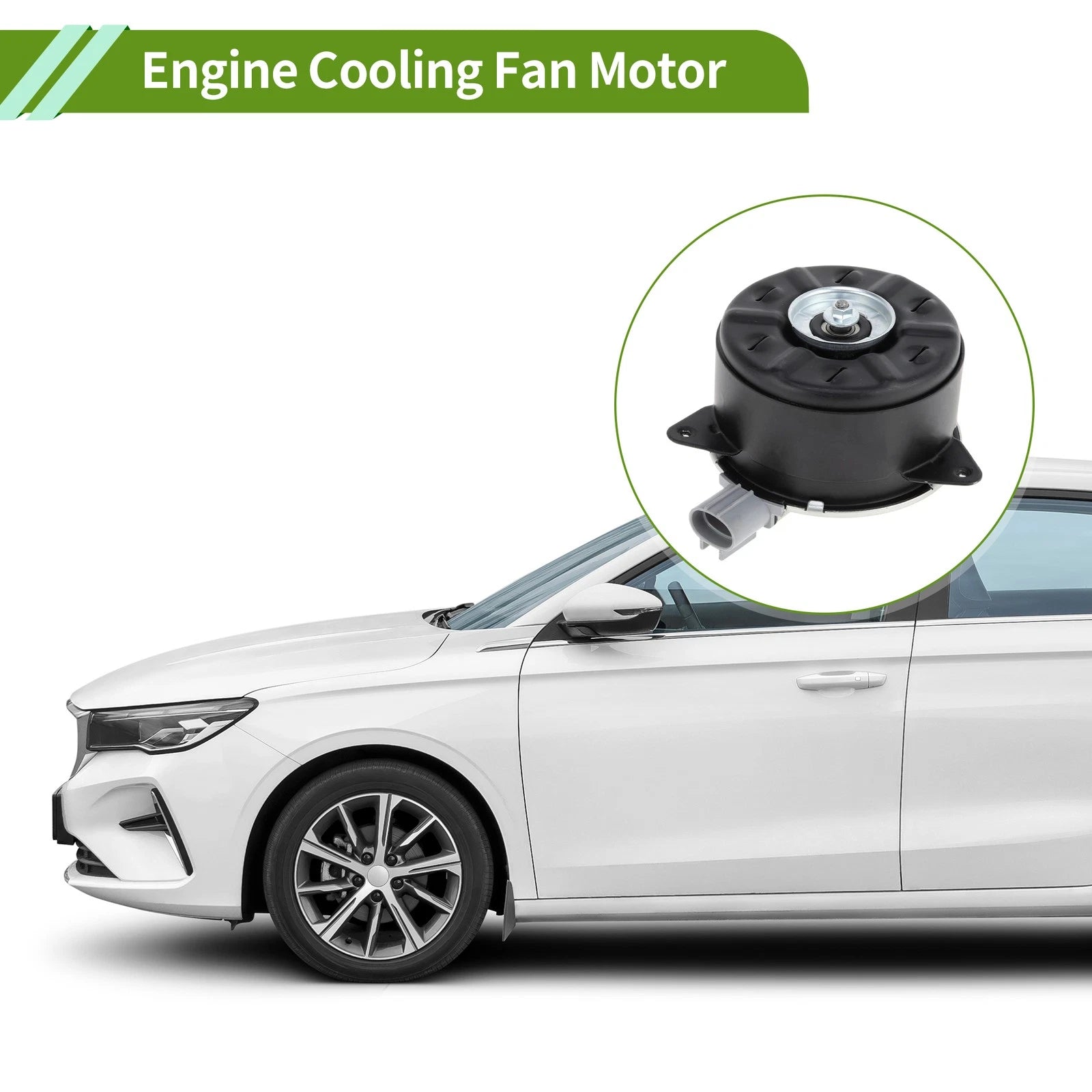 Engine Cooling Fan Motor Replacement for Toyota RAV4 (2006–2016)