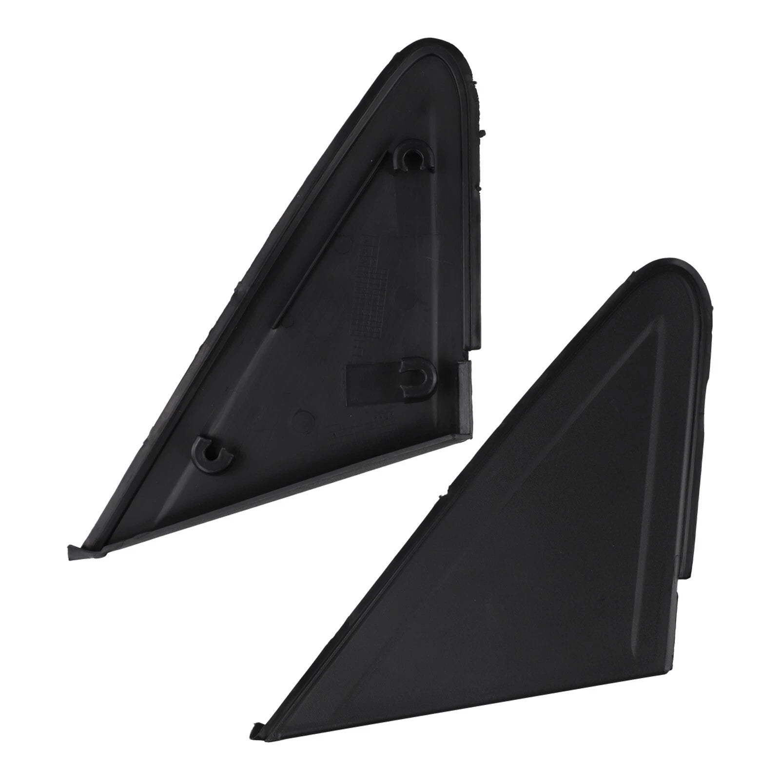 2X Mirror Fender Corner Molding Triangle Trims for Ford Focus (2005–2014)
