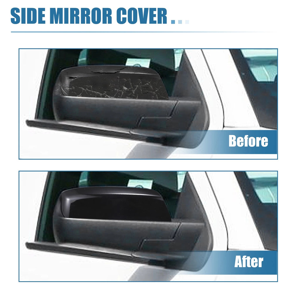 1 Pair Rear Mirror Covers for Silverado 1500 (2014–2019)
