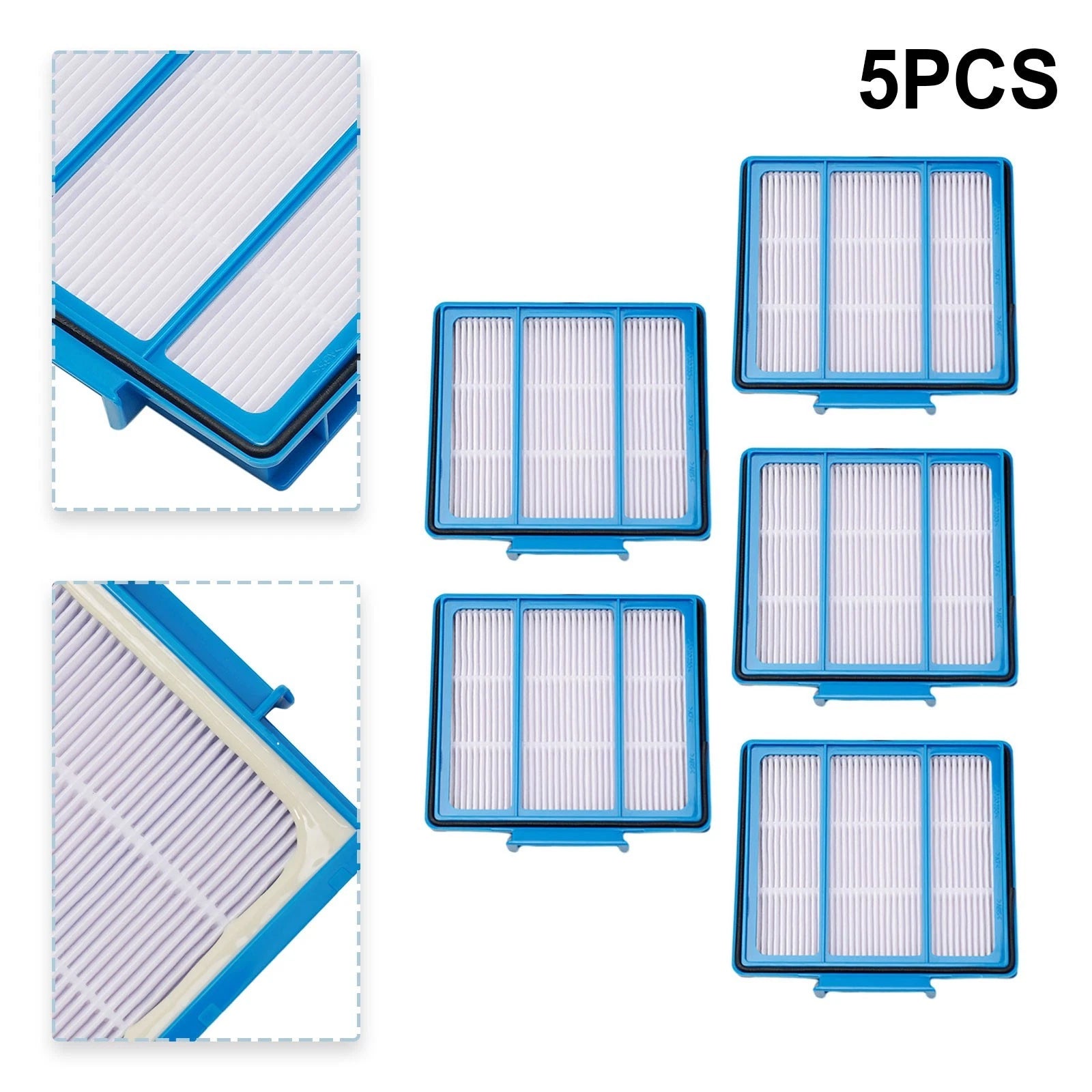 5-Pack Replacement Filter for Shark AV910/911S/912S/915S/AV753 (2019–2023)