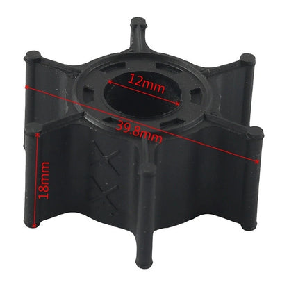 Neoprene Rubber Water Pump Impeller Kit for 6HP 8HP Outboards (2-Stroke)